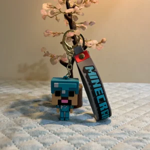 minecraft silicon keychain 2